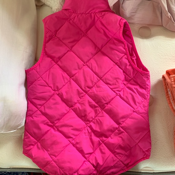 J Crew Hot Pink Vest 💕 Size XXS - Picture 3 of 4